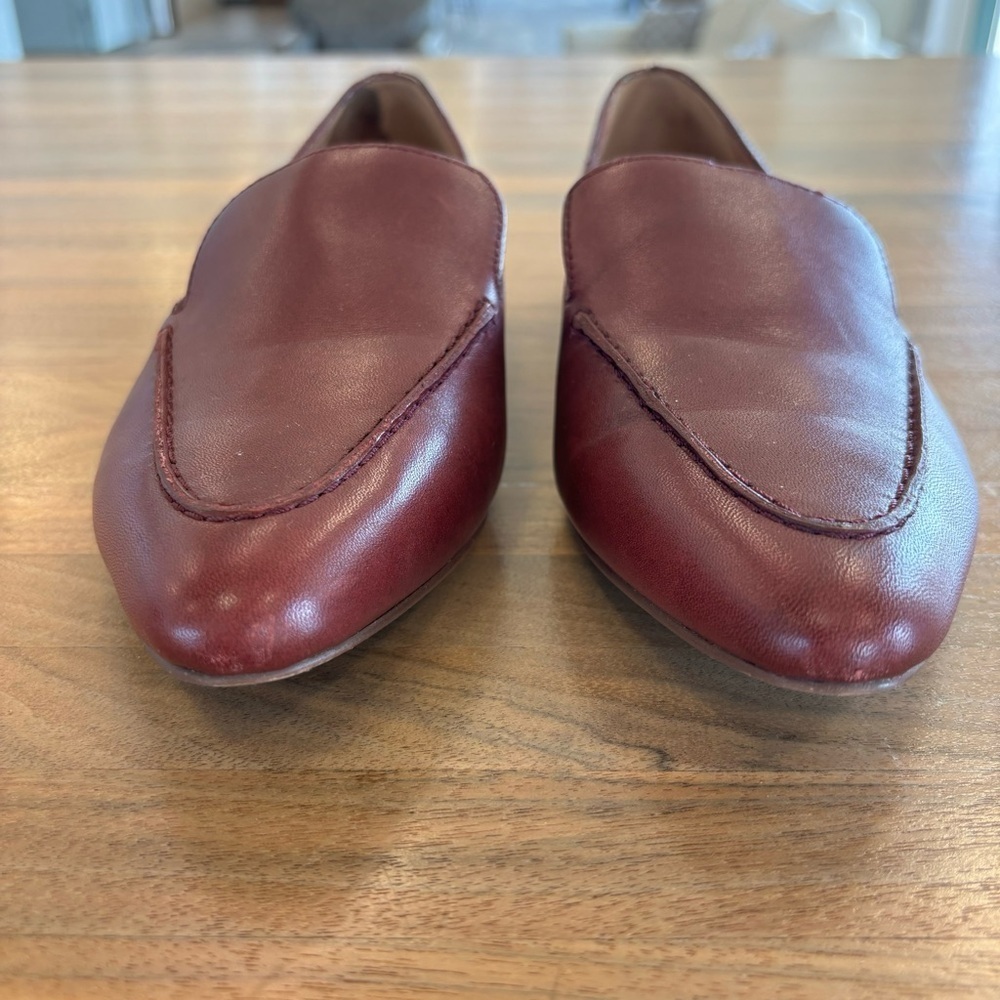 Madewell The Frances Skimmer in Leather, Size 6.5 - Picture 6 of 14